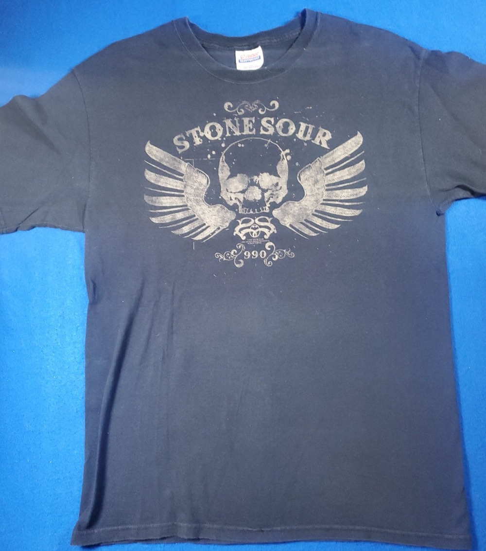 Stone Sour 2007 Black T-Shirt Men's Size Medium